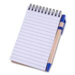 Mini caderno A6 com caneta - Imagem 4