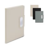 Caderno A5 - Placa em metal