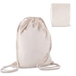 Sacola/Mochila em algodão 145g/m²