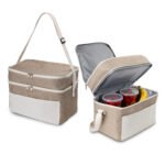 Bolsa Térmica em algodão e Juta